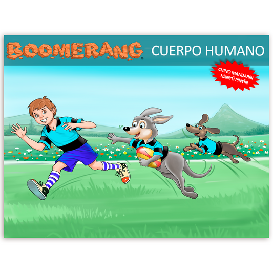 Programa Boomerang Cuerpo Humano - Chino Mandarín Hànyǔ Pīnyīn