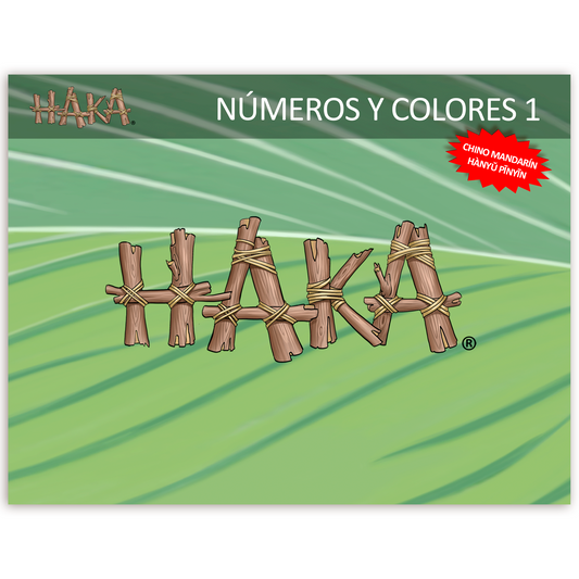 Programa Haka Números y Colores 1 - Chino Mandarín Hànyǔ Pīnyīn